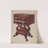 Table - Double Lyre Base by J. Howard Iams