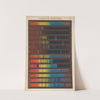 Table of Spectra (1872) by Heinrich Schellen