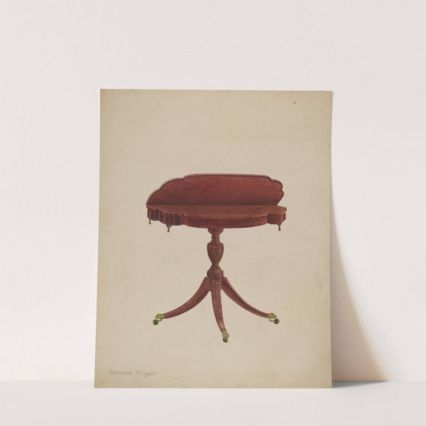 Table Pedestal by Bernard Krieger