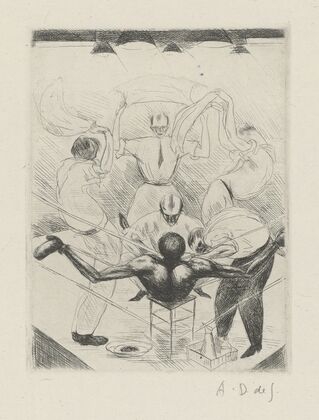 Tableau de la boxe, illustrÃ© de 29 gravures Ã  l’eau-forte pl 40