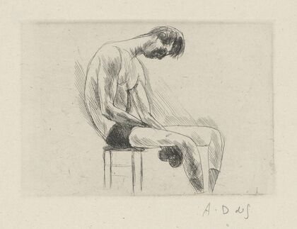 Tableau de la boxe, illustrÃ© de 29 gravures Ã  l’eau-forte pl 57