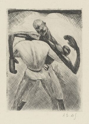 Tableau de la boxe, illustrÃ© de 29 gravures Ã  l’eau-forte pl 61