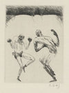 Tableau de la boxe, illustrÃ© de 29 gravures Ã  l’eau-forte pl 8