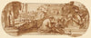 Taddeo in the Belvedere Court in the Vatican Drawing the Laocoön (1595)