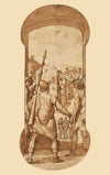 Taddeo Returns to Rome Escorted by Drawing and Spirit toward the Three Graces