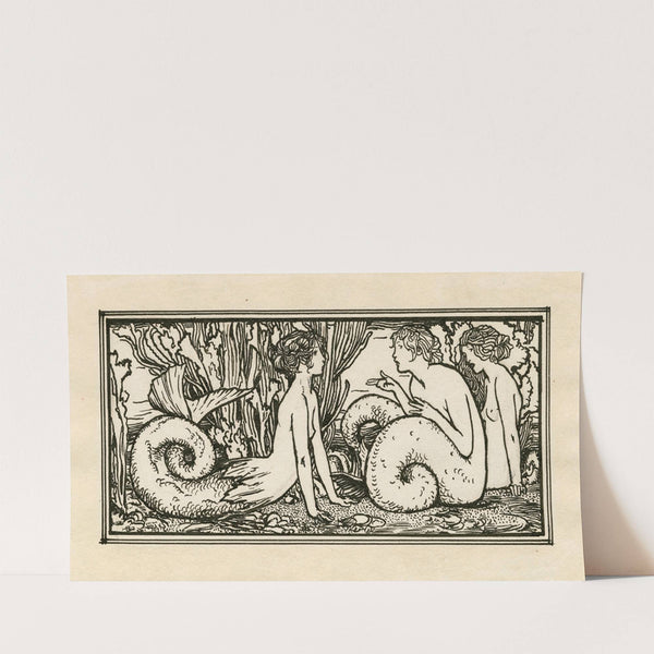 Tail-piece to page 25 of Bell’s edition of The tempest (1900) by Robert Anning Bell
