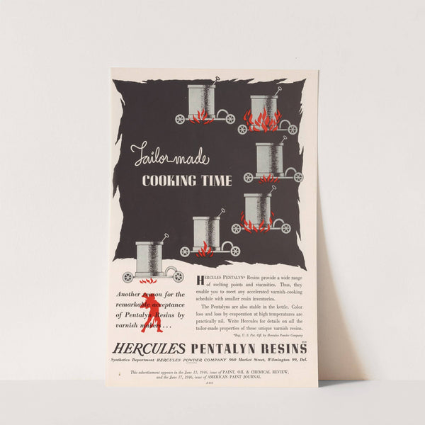 Tailor-made Cooking Time by Hercules Incorporated