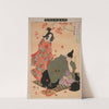 Taira No Koremochi Subjugates the Evil Demon at Togakushi Mountain by Tsukioka Yoshitoshi
