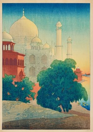 Taj Mahal, Sunset (1919)