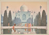 Taji Maharu no asagiri, daigo (Morning mist at the Taj Mahal, no. 5) (1932)