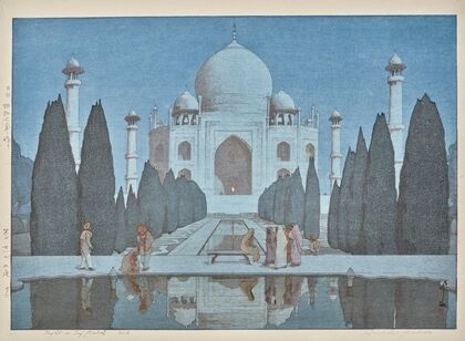Taji Maharu no yoru, dai roku (Taj Mahal at night, no. 6) (1932)