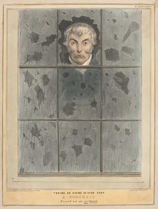 Taking an airing in Hyde Park (1833)