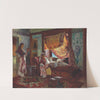 Taking Tea In The Harem by Rudolf Ernst