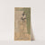 Tall Actor as a Woman Reading a Letter by Bamboo Screen by Katsukawa Shunchō