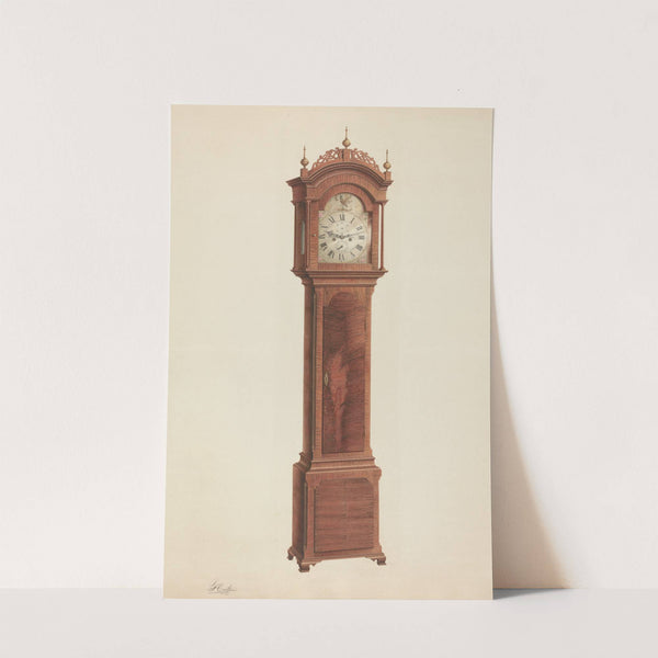 Tall Clock by Ferdinand Cartier