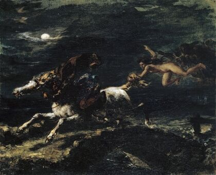 Tam O’Shanter Pursued by the Witches (1849)
