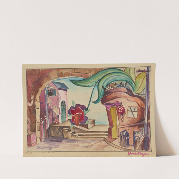 Taming of the Shrew, The: Sketch no.1 (Street Scene) (1934-1943) by Blanche Morgan