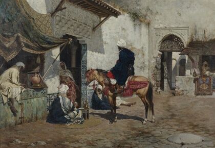 Tangiers Street Scene — size preview