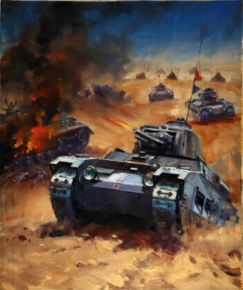 Tank battle