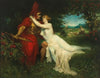 Tannhäuser and Venus in the Venusberg, scene from Richard Wagner’s opera