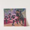 Tanz im Varieté (1911) by Ernst Ludwig Kirchner