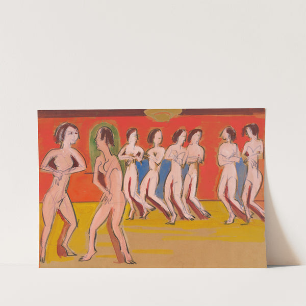 Tanzschule Wigman (1926) by Ernst Ludwig Kirchner