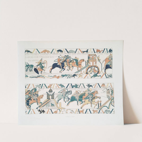 Tapisserie de Bayeux 8 by Achille Jubinal