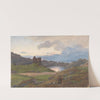 Tarbert Castle, Scotland by Hans Gude