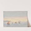 Tarifa Point, Spain and Mons Abyla, Africa by George Lothian Hall