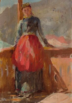 Tartar woman “Fathne”. From the journey to Crimea