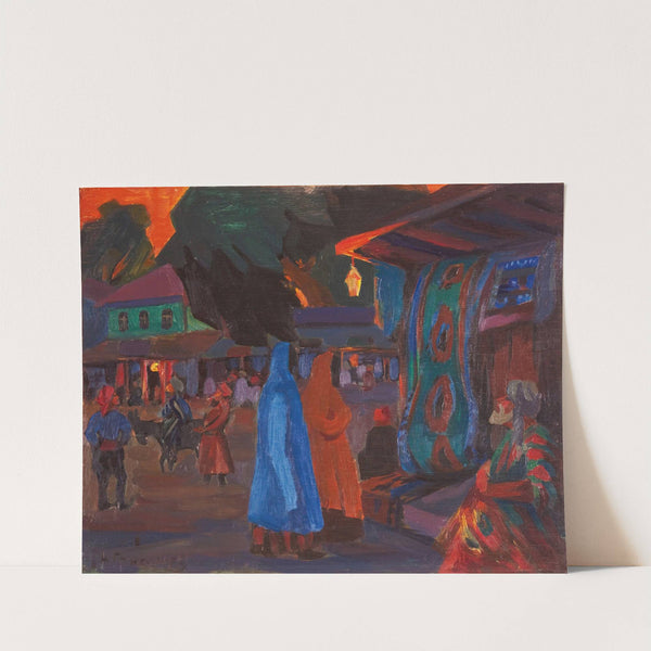 Tashkent At Night by Nikolai Mikhailovich Grigoriev