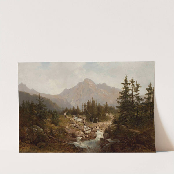 Tatra Mountain landscape by Franciszek Wastkowski