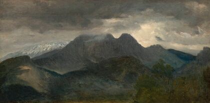 Tatra Mountains – view of Giewont (from 1870)