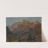 Tatras Motif by Ferdinand Katona