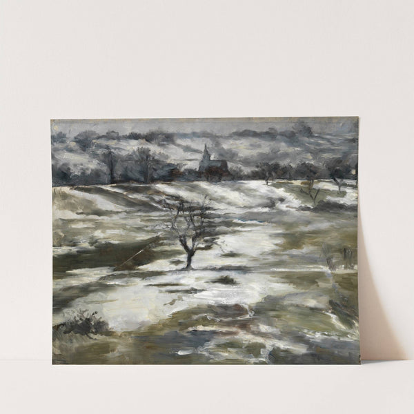 Taunuslandschaft im Vorfrühling by Louis Eysen