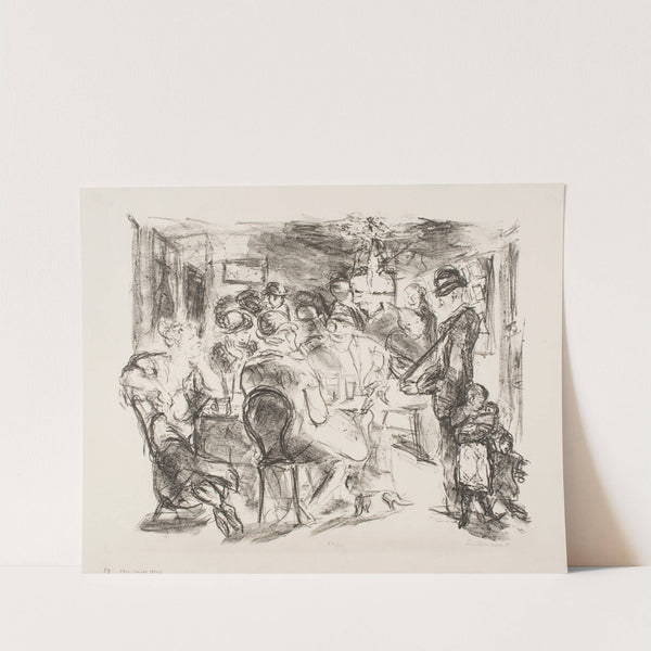 Tavern (1911) by Max Beckmann