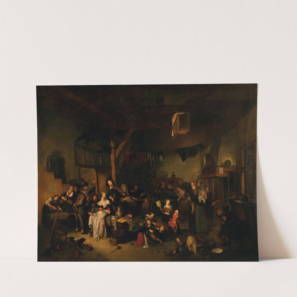 Tavern Scene by Richard Brakenburgh