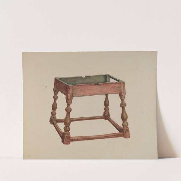 Tavern Table (Top Missing) by Austin L. Davison