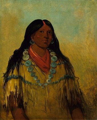 Tchow-Ee-Pút-O-Kaw, a Woman