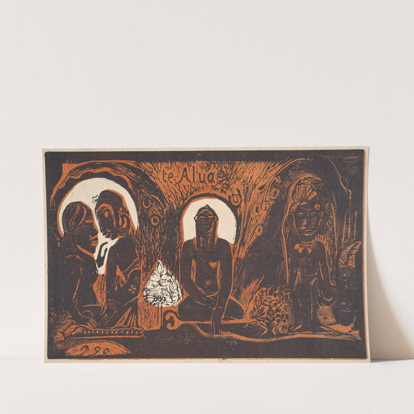 Te Atua (The Gods) by Paul Gauguin