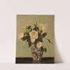 Tea roses and flower-vase from Murano (1933) by Jan Bohuszewicz