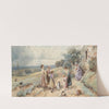 Teaching Dolly To Walk by Myles Birket Foster