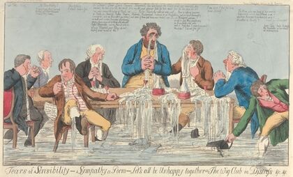Tears of Sensibility – Sympathy a Poem – Let’s All be Unhappy Together – i.e. – The Wig Club in Distress etc. etc. — size preview