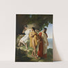 Telemachus and Eucharis (1824) by Raymond Monvoisin