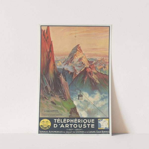 Téléphérique d’Artouste (1935) by E. Paul Champseix