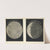 Telescopic view of the full Moon. Telescopic view of the Moon past the last quadrature. by Asa Smith