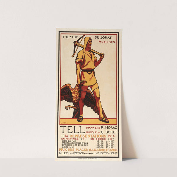 Tell – Théâtre du Jorat, Mézières (1914) by Jean Morax