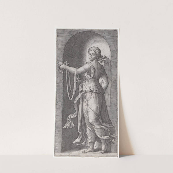 Temperance by Marcantonio Raimondi