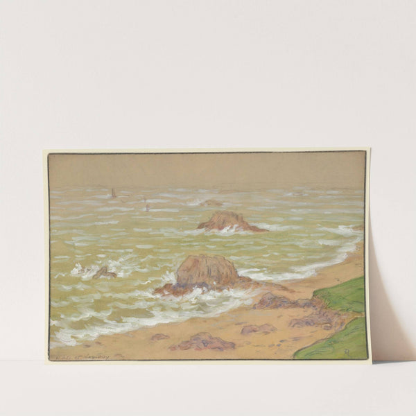 Tempête à Loguivy (1896) by Henri Rivière