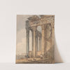 Tempio d&#039; Antonio e Faustina by Thomas Girtin